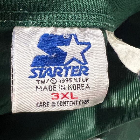 New York Jets Keyshawn Johnson VTG Starter NFL Football 1990s Mens Jersey - Picture 7 of 7